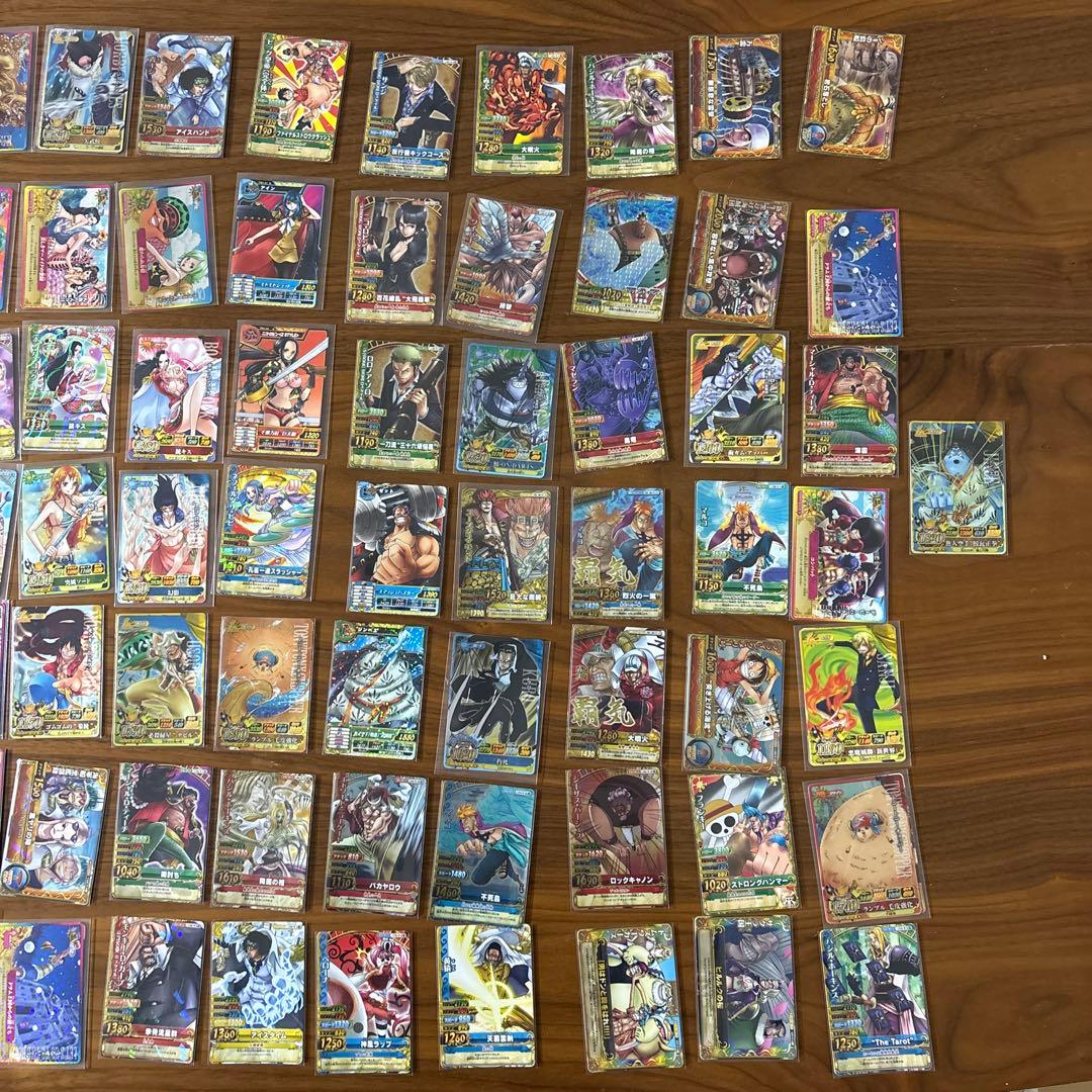 ワンピーベリーマッチ 麦わらの一味カードまとめ売り バラ購入可能　113枚！