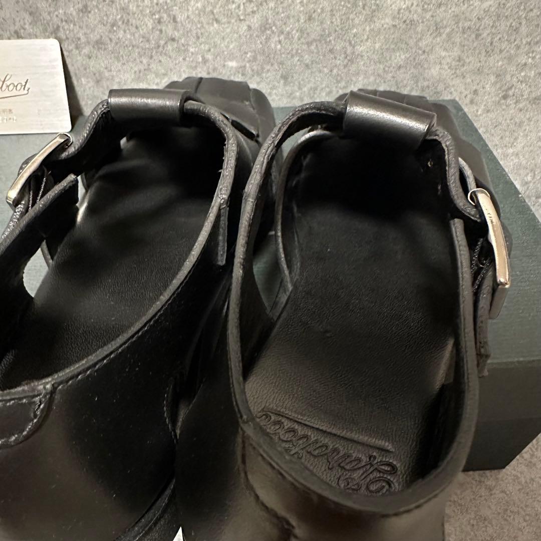 美品　パラブーツ　パシフィック　グルカサンダル　ブラック　39