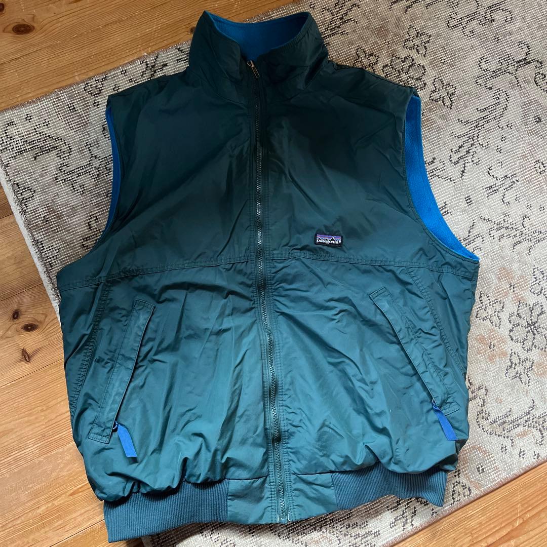 Patagonia シェルドシンチラ ベスト ハンターグリーン USA製