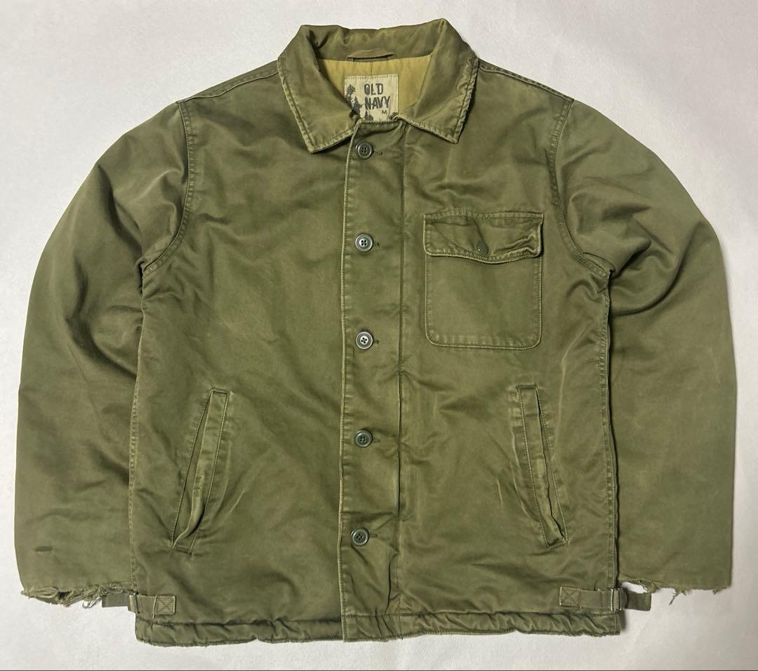 桜*木様 90s 希少 Old Navy A2デッキジャケット 雰囲気抜群
