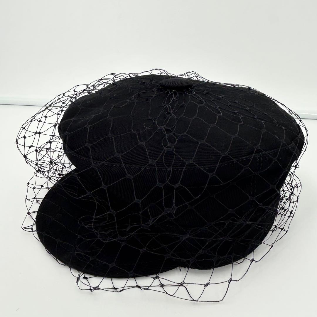 t*i様 極美品✨ディオール アーティ キャスケット ベール 金具 ブラック