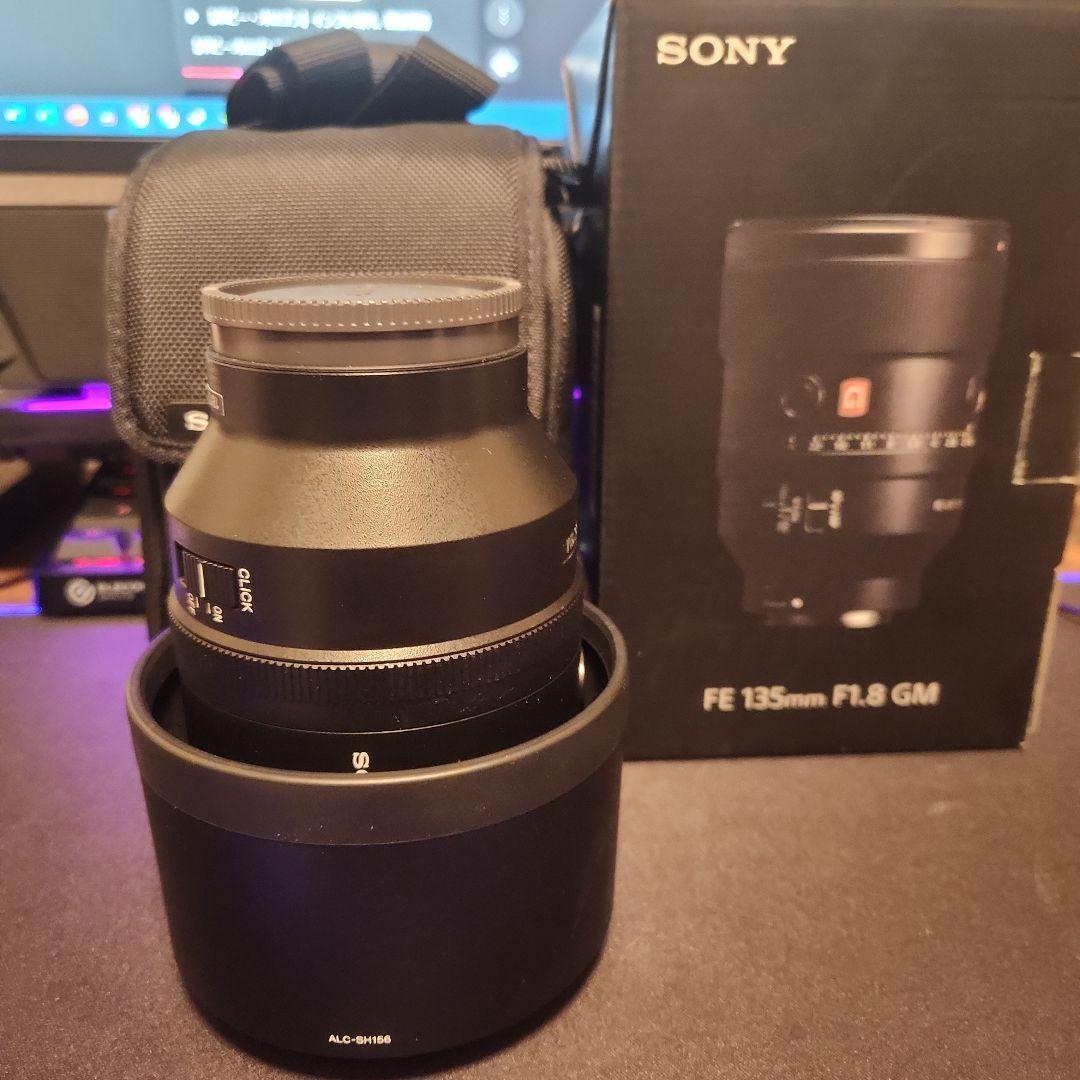 fe135mm f1.8 GM SONY 本体+ケース+レンズカバー＆フード