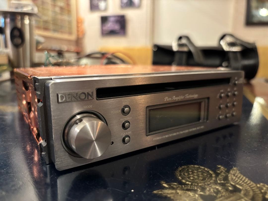 DENON DCT-R1 贅沢な最高級な音質♪♪カーオーディオCDレシーバー