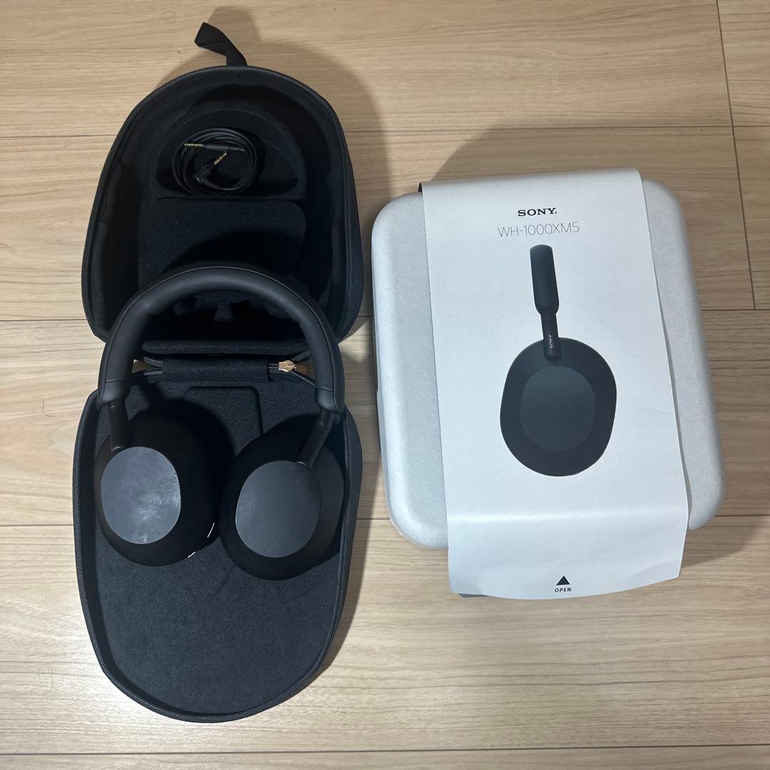 ヘッドホン SONY WH-1000xm5 black