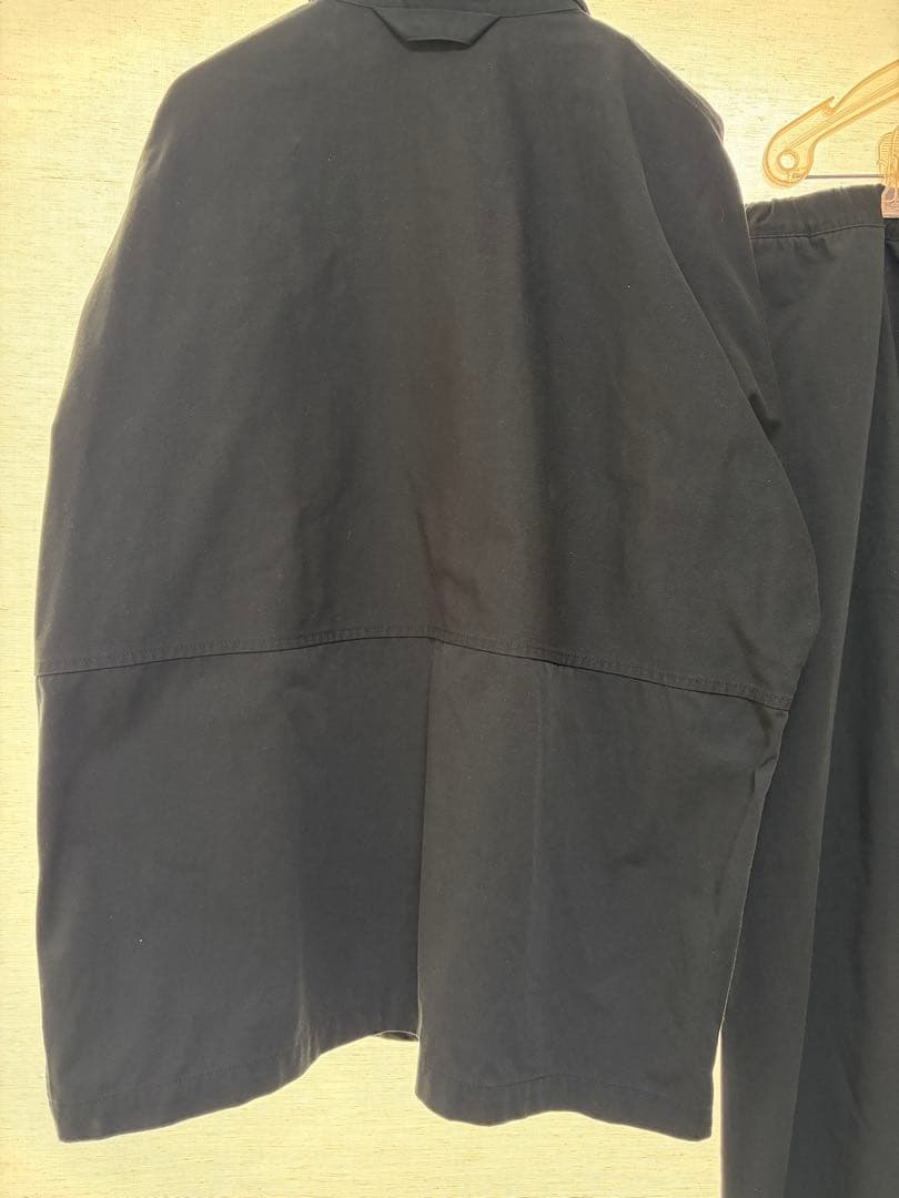 Muji labo 燃えにくい素材を使ったジャケットとパンツセットアップM