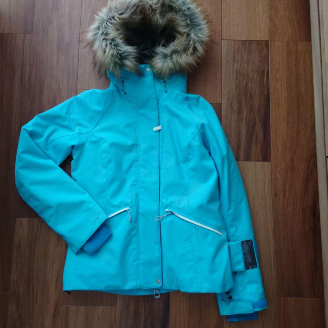りせさま専用 Goldwin 青色 スキーウェア ファー付き♡カッコいい