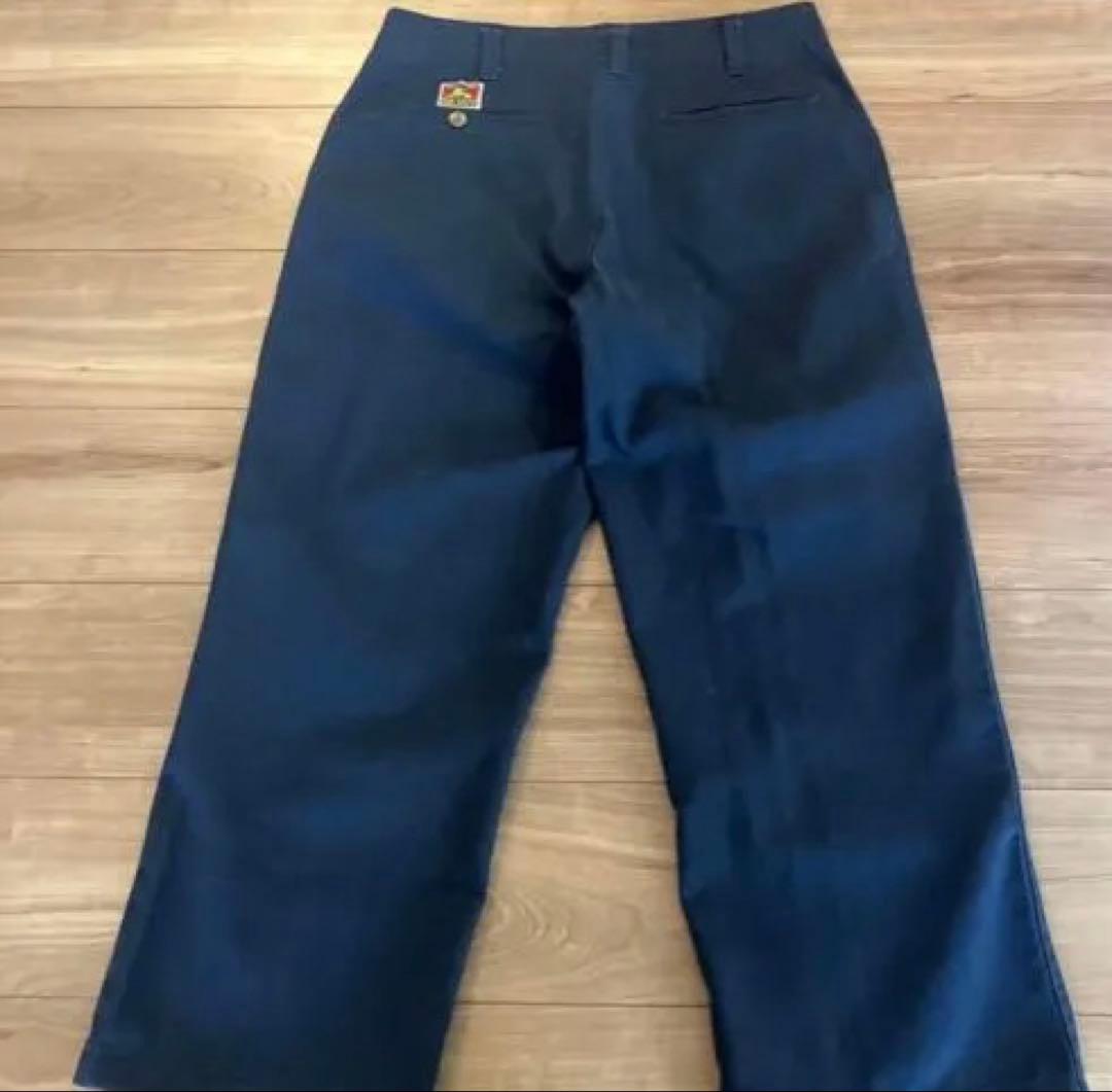 90s Ben Davis フリスコパンツ　USA製　ネイビー　W32