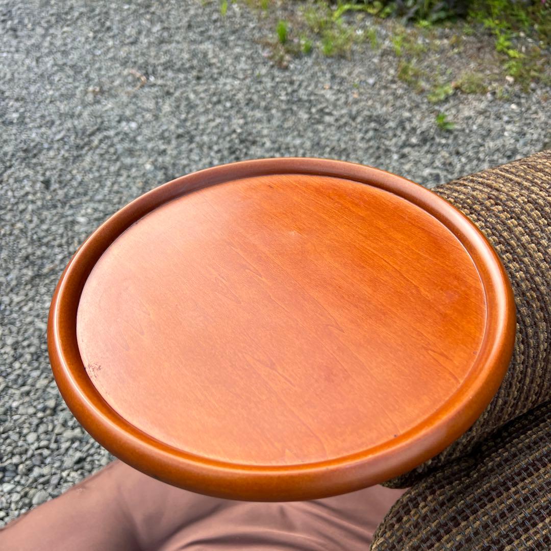 リクライニングソファ オットマン付き パーソナルチェア テーブル 1人掛け