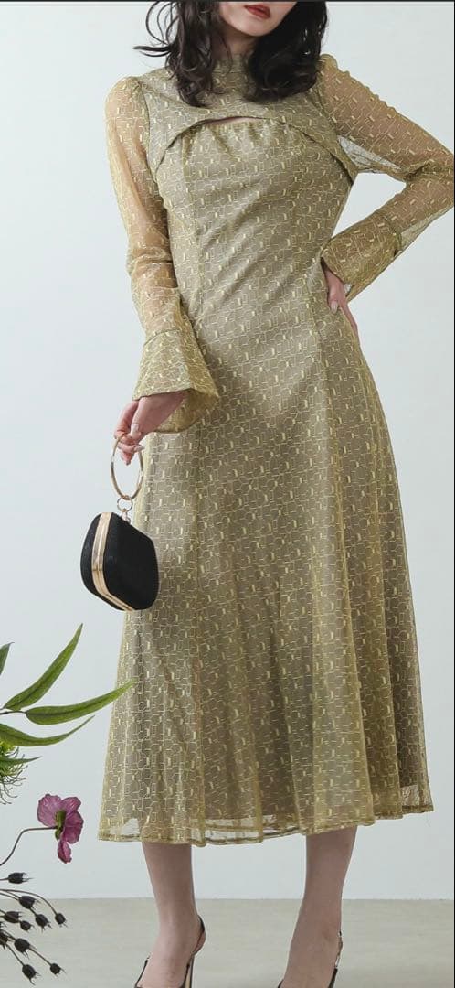 オケージョンドレス パーティードレス　結婚式