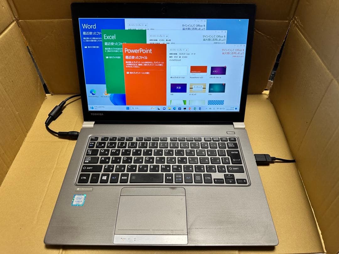 すぐ使用可能： 東芝　dynabook R63/B i5Win11 Office
