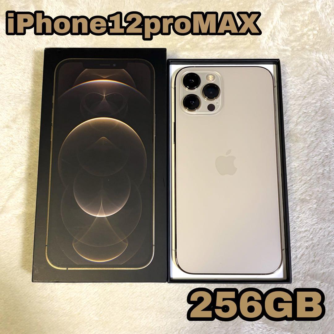 【美品】iPhone12 pro max 256GB SIMフリー ゴールド