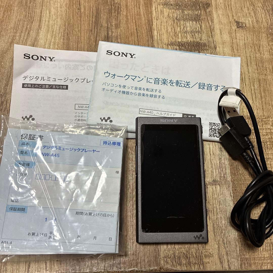 SONY ウォークマン NW-A45