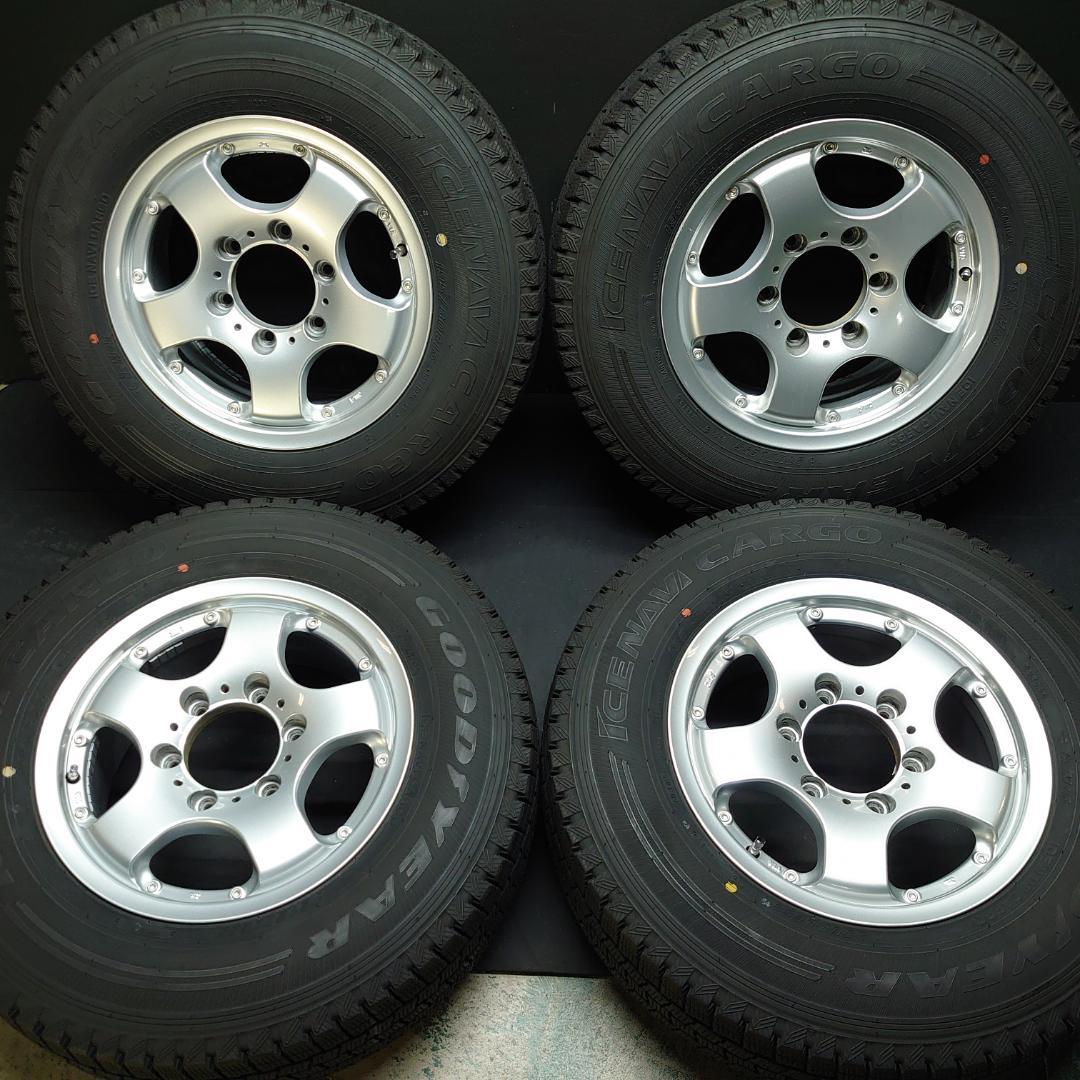 社外アルミ 冬 195/80Ｒ15 107/105L LT 200系 ハイエース