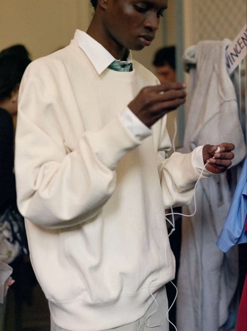 トップス 25SS AURALEE SMOOTH SOFT BD SWEAT P/O 5