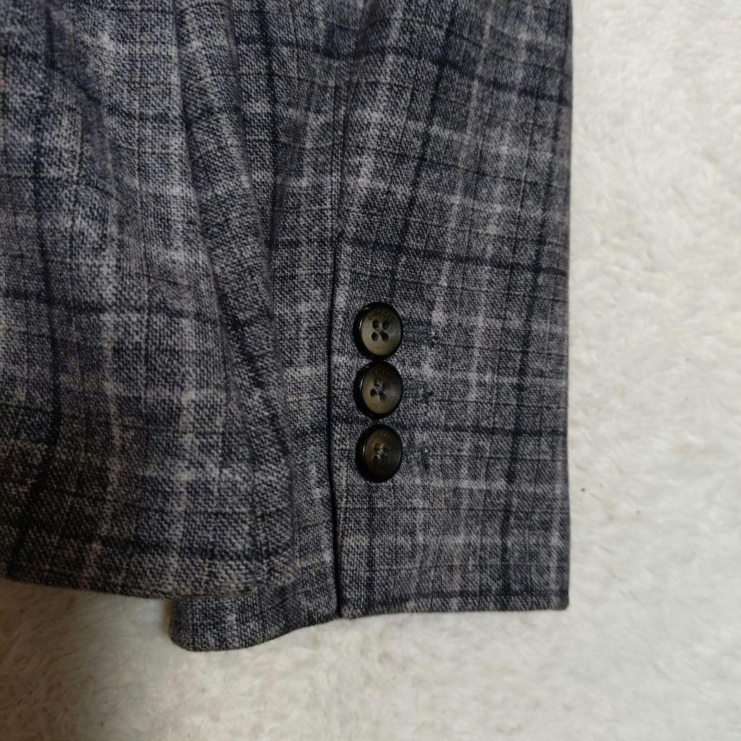 美品 CIRCOLO 1901 ジャージーテーラードジャケット チェック 42