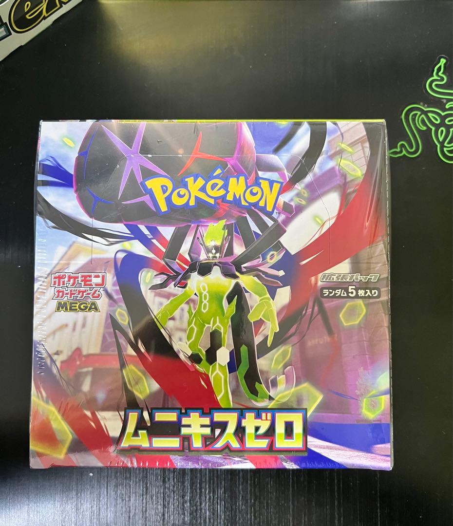 ポケモンカードゲーム MEGA ムニキスゼロ ボックスシュリンク付き