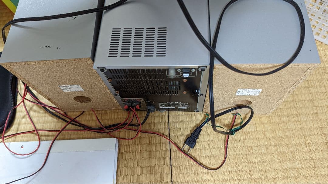 ビクター コンポ CA-UXGM50-S メモリー搭載 CDコンポ 音響機器