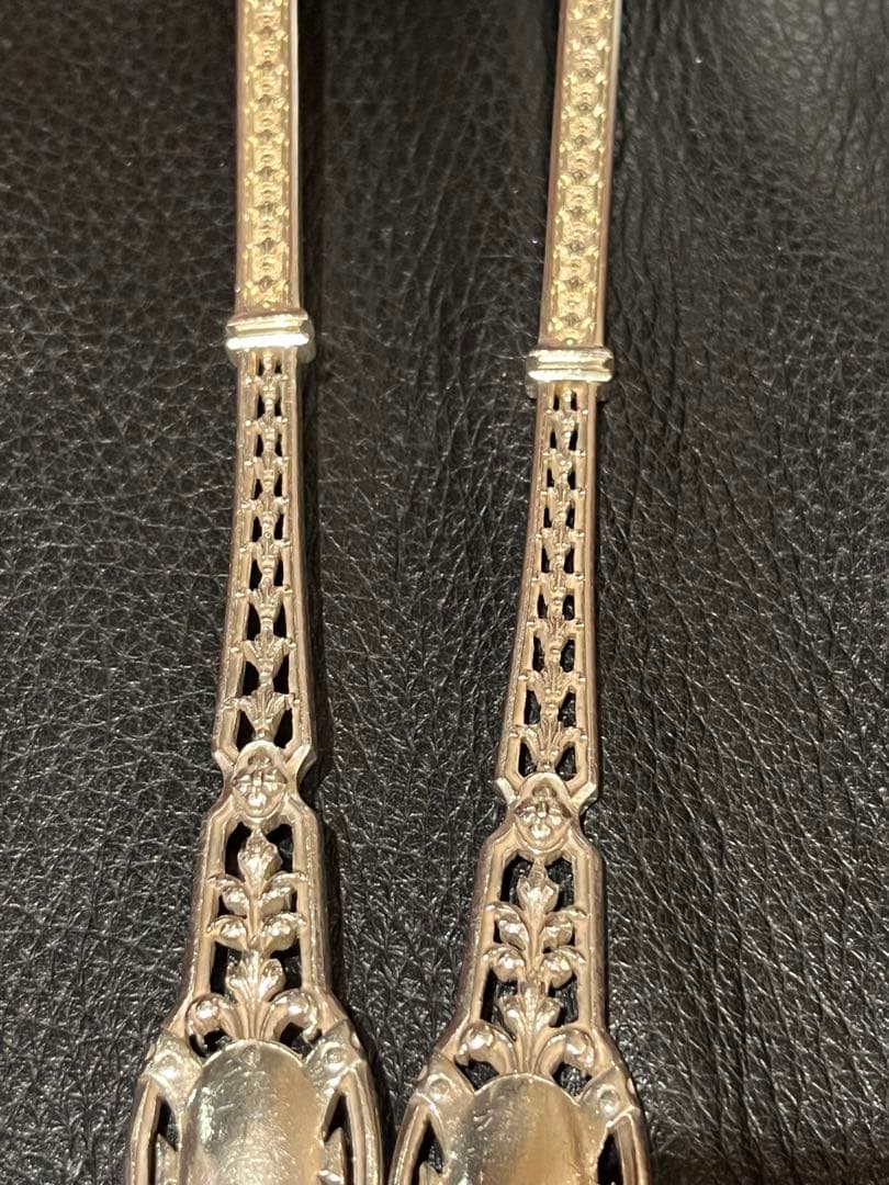 ピュイフォルカ　純銀製　950 最高峰　ビッグサーバー フランスアンティーク