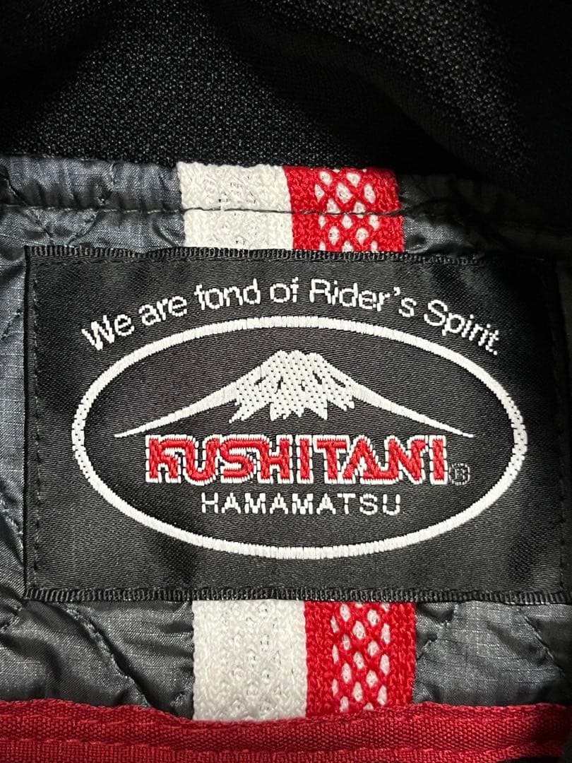 クシタニ　K-1869　キルティングインナージャケット　/M　グレー×ブラック