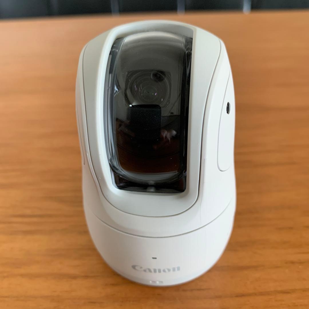 Canon ホワイトカメラ 電源アダプター付き