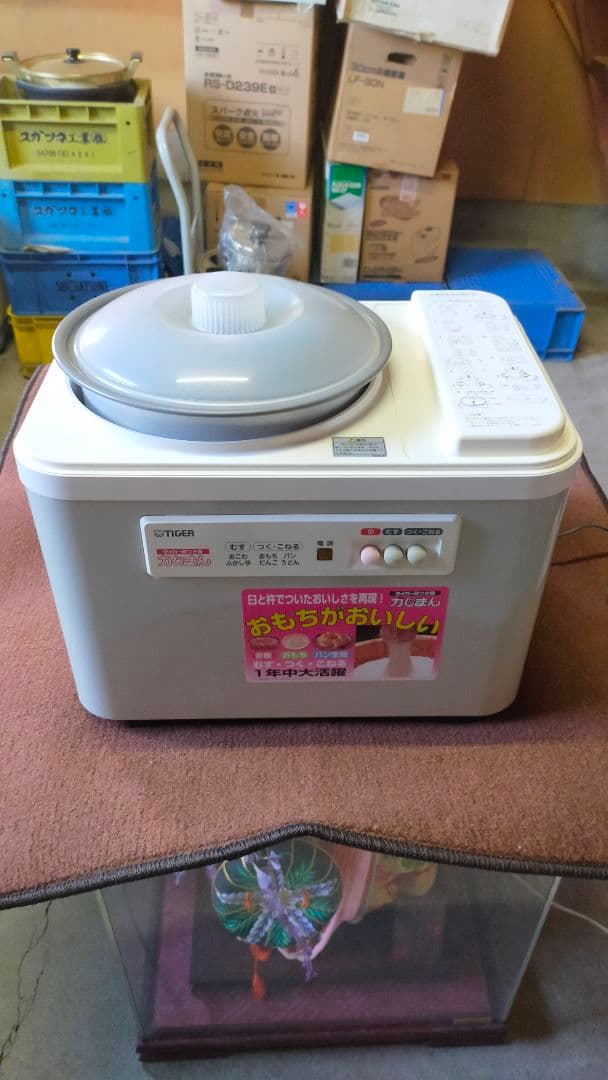 TIGER タイガー 餅つき機 力じまん SMG-3604CR 動作確認済み