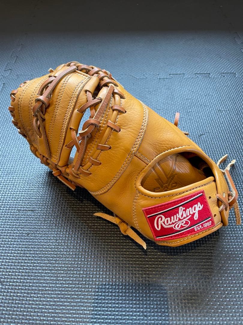 ど*ど様 ローリングス　ファーストミット 軟式　左投げ