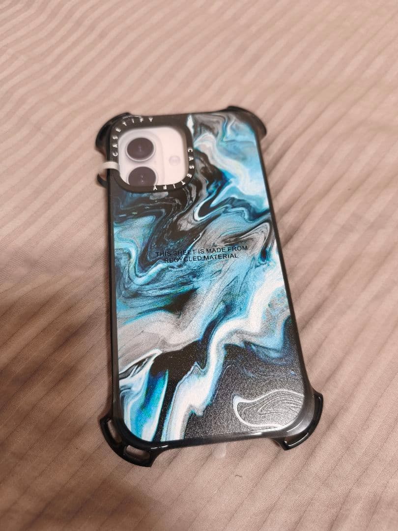 ケースティファイ マーブルデザイン iPhone17 ケース