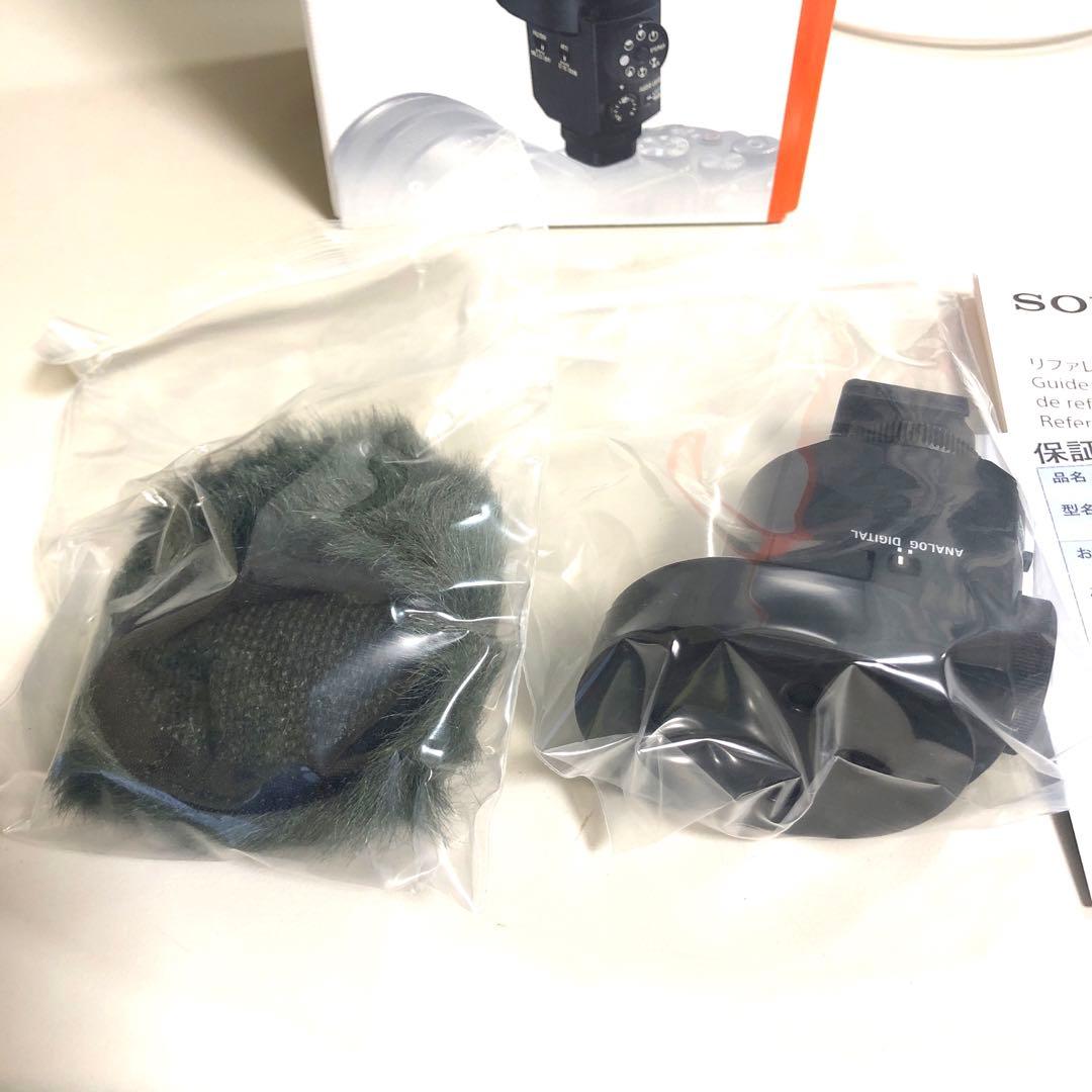SONY マイク ショットガンマイクロホン ウインドスクリーン付属 ECM-M1