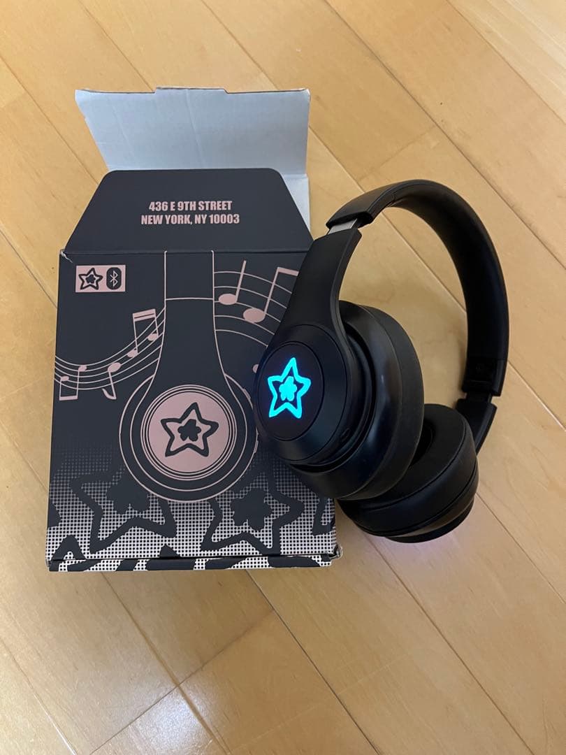 starteam ヘッドホン　スターチーム　黒