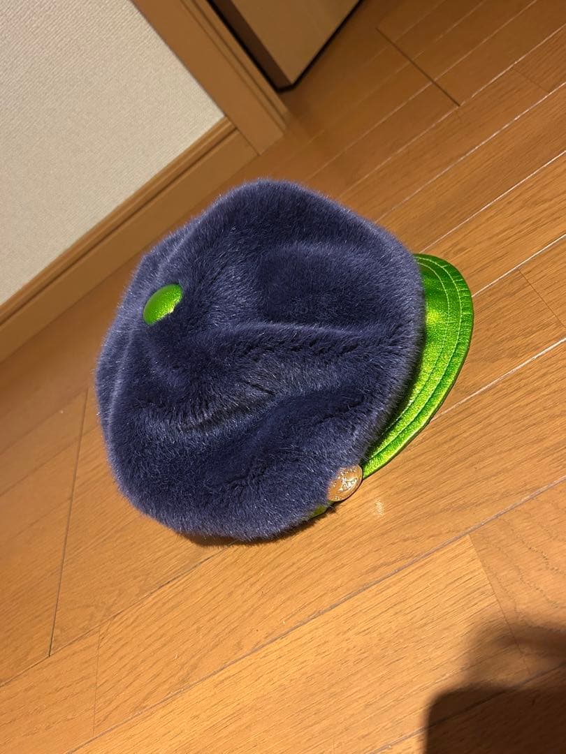 Vivienne Westwood キャスケット　ファー　紫