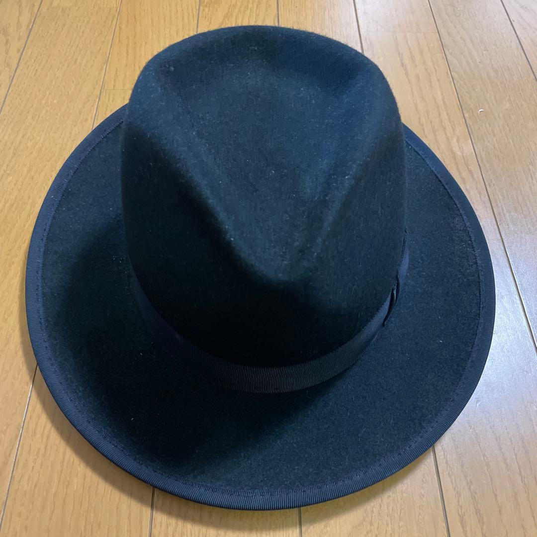 THE H.W. DOG CO. ブラックフェルトハット