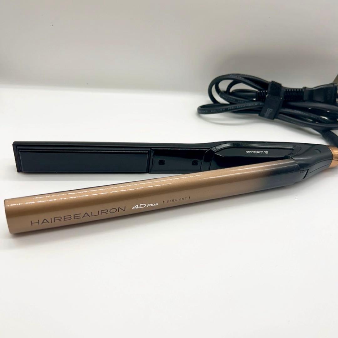 【美品】リュミエリーナ ヘアビューロン 4D Plusストレートアイロン
