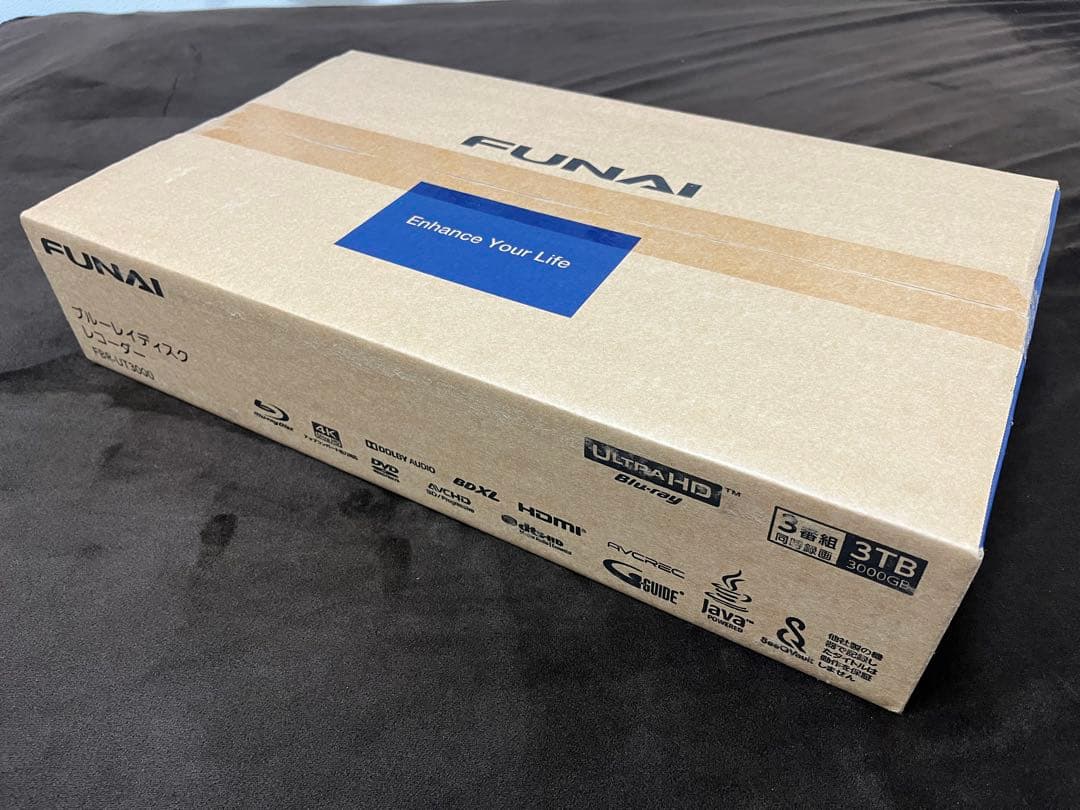 FUNAI ブルーレイディスクレコーダー FBR-UT3000 新品
