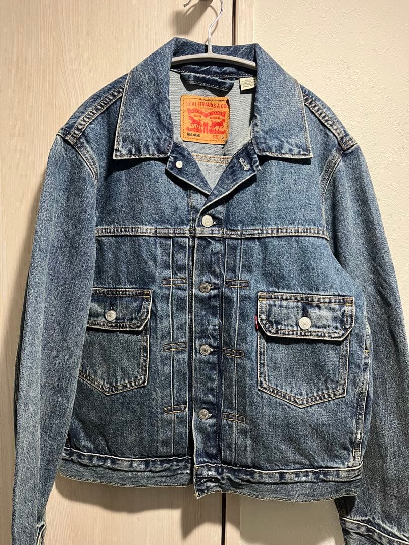 Levi's リラックスフィット デニムジャケット Sサイズ