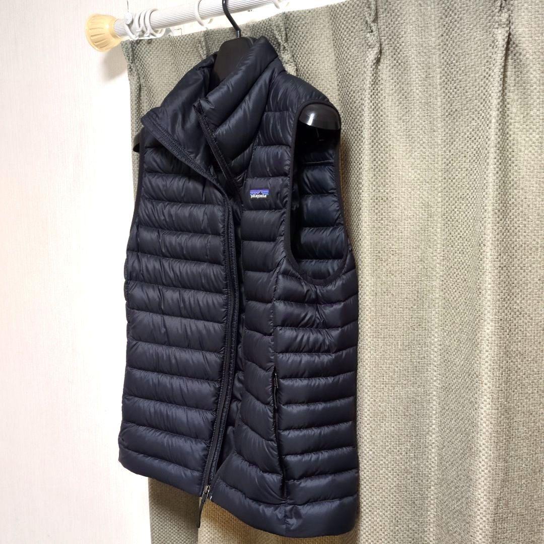 patagonia ブラック ダウンベスト M