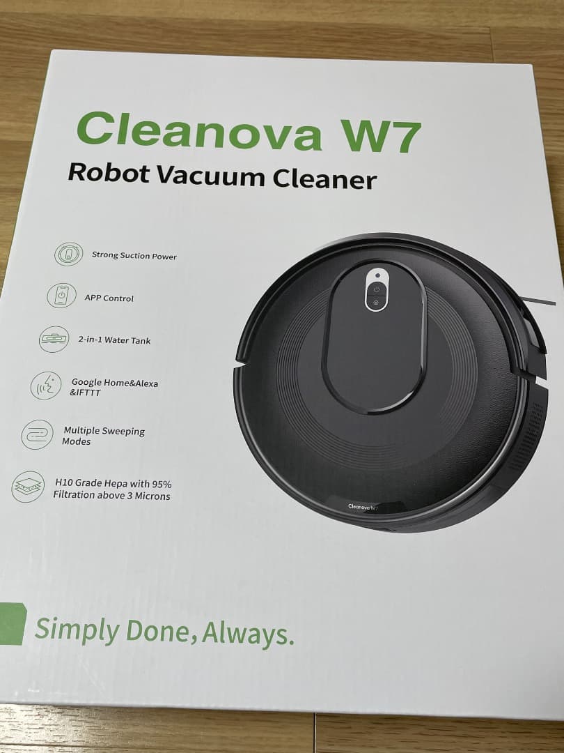 ロボット掃除機 水拭き 両用 3000Pa強力吸引 130分連続稼動 予約可