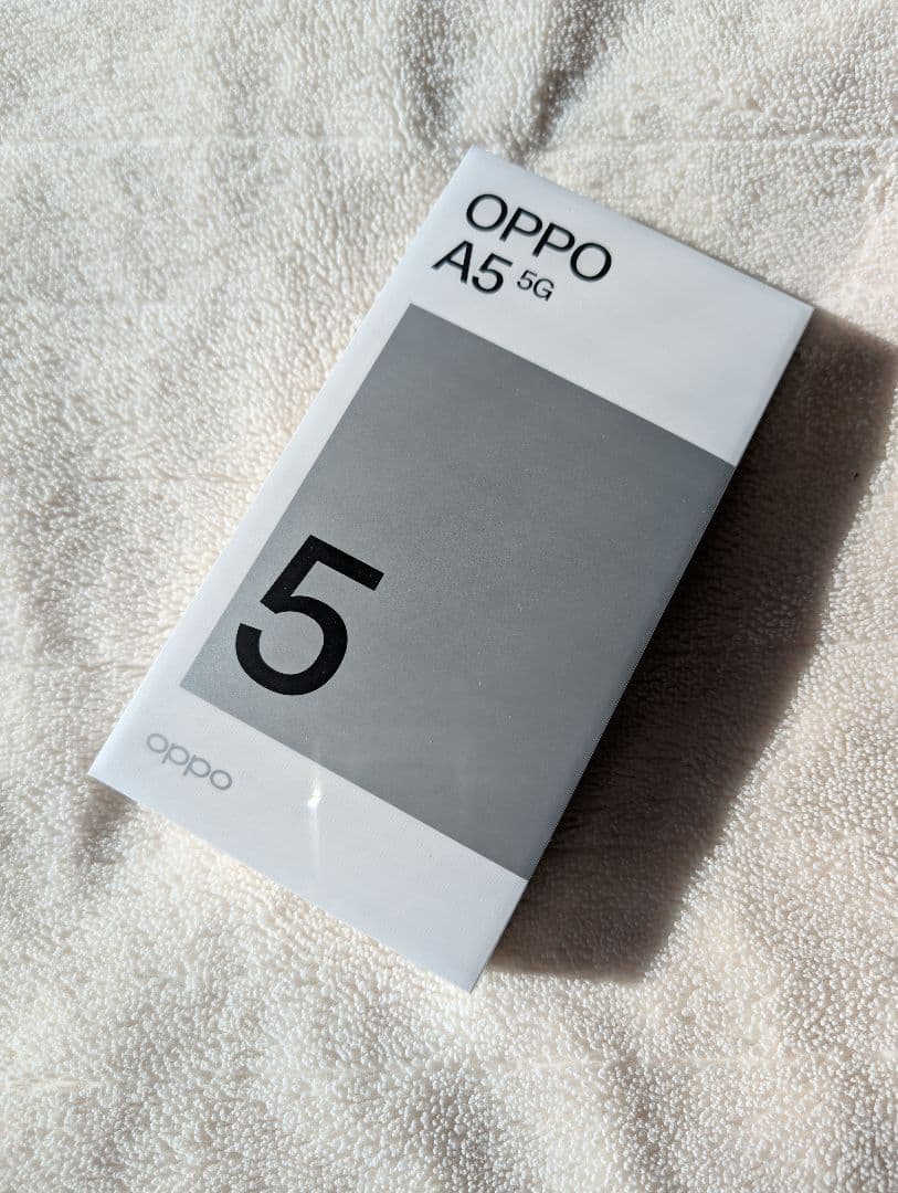新品未開封 OPPO A5 5G 4GB/128GB グレー SIMフリー