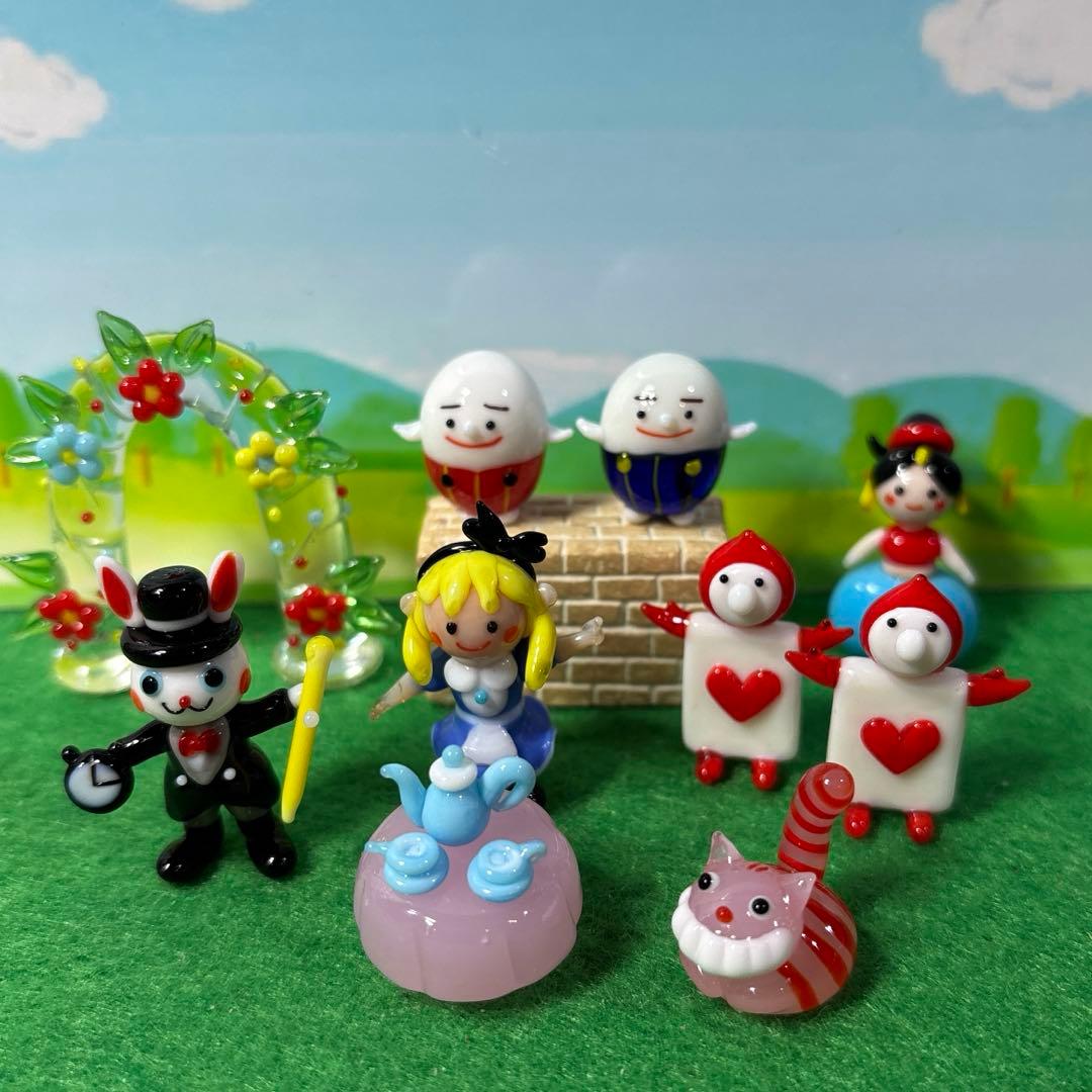 ココア　ガラス細工　ミニチュア