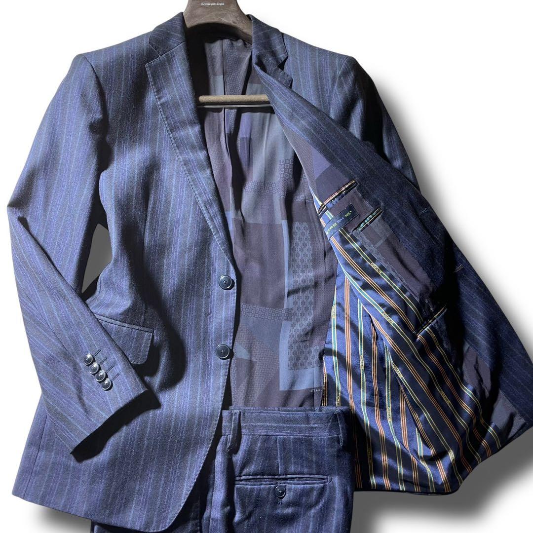 【美品】ETRO エトロ スーツ セットアップ 54 メンズ XXL相当