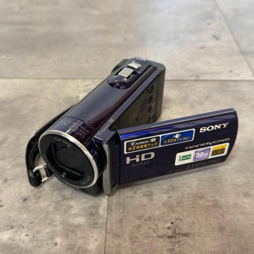 SONY HDR-CX170 ビデオカメラ　付属品あり