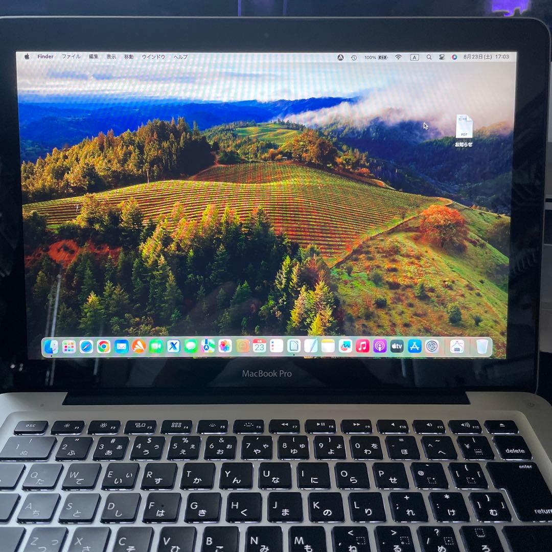 ●2012年Mac Book Pro 16G 13inch A1278