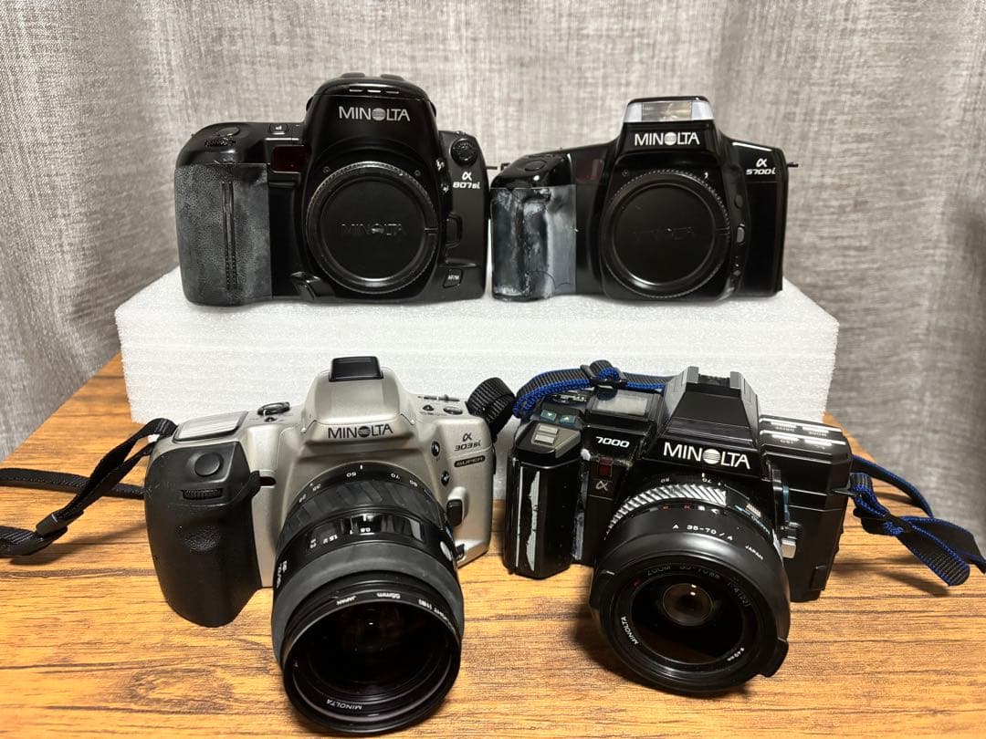 MINOLTA カメラ 4台 ジャンク品
