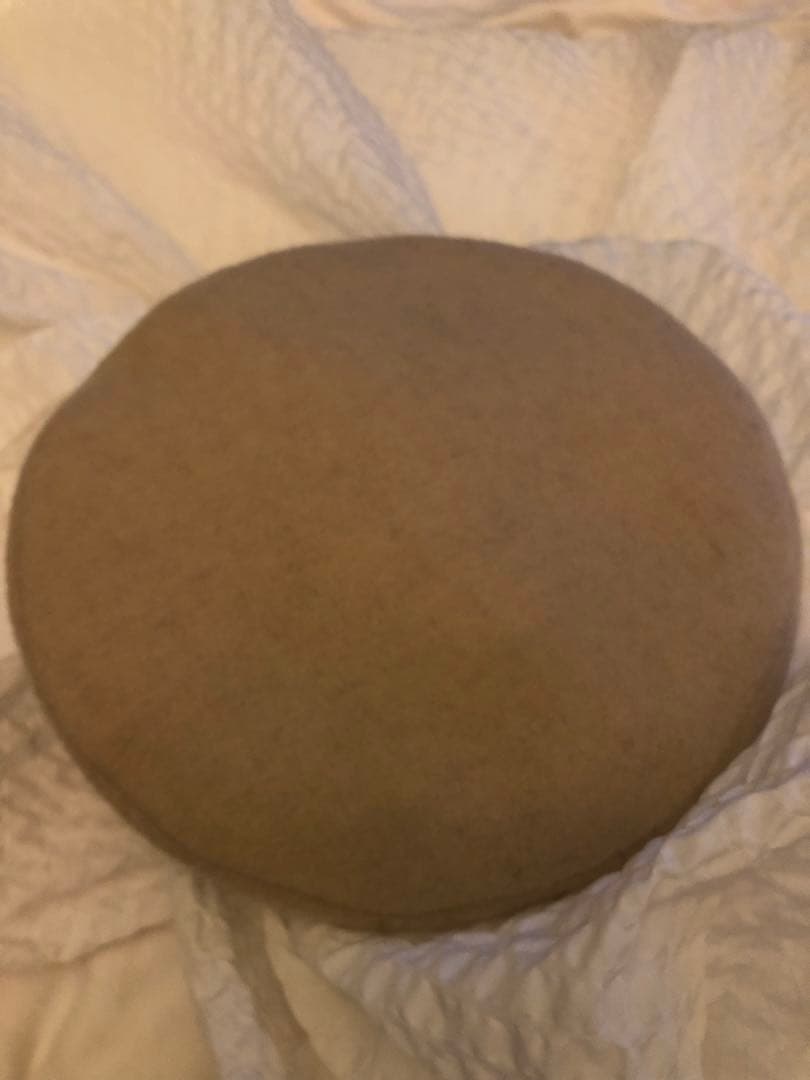 エルメス　ベレー帽　カシミア100% ベージュ