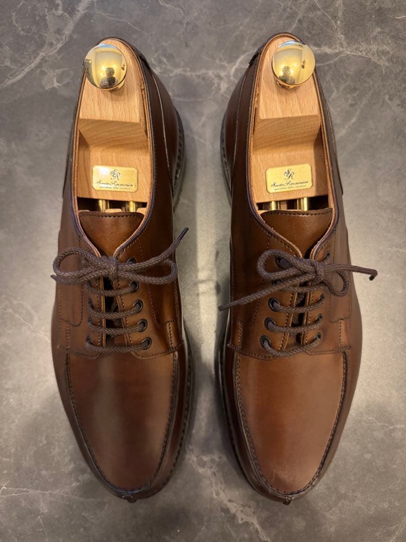 【新品】クロケット&ジョーンズ　Ｕチップ　ブラウンの革靴