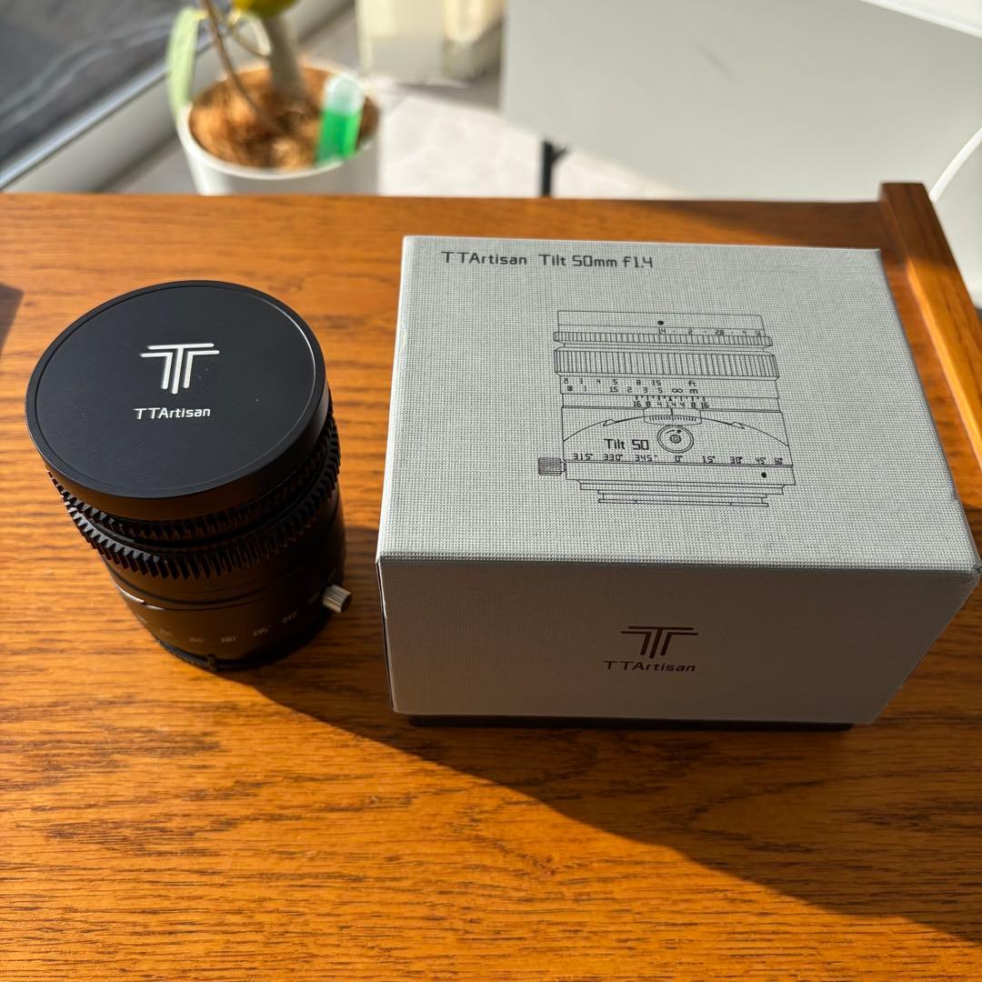 TTArtisan Tilt 50mm F1.4 レンズ eマウント