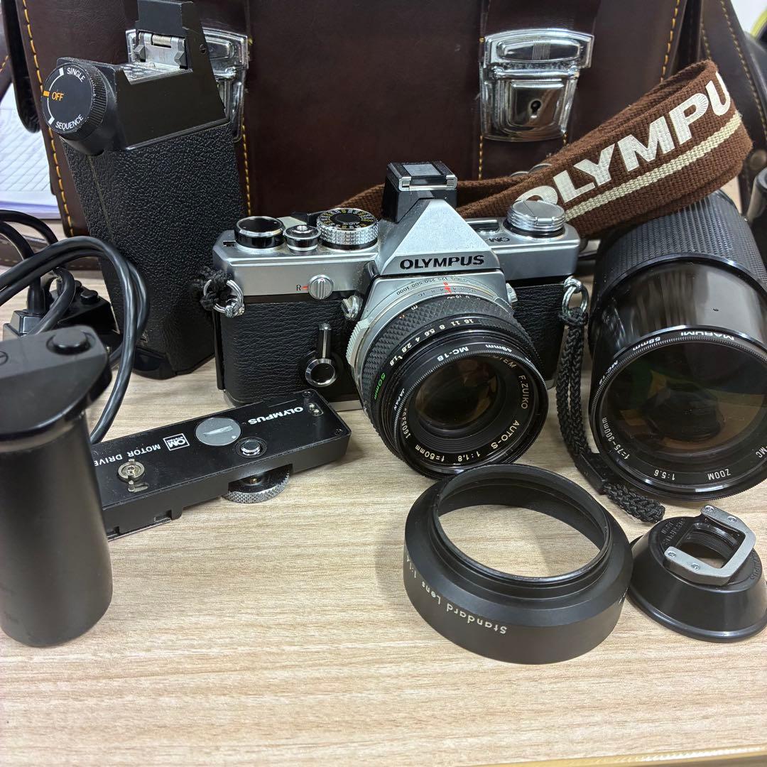 OLYMPUS OM-1 一眼レフカメラ、レンズ