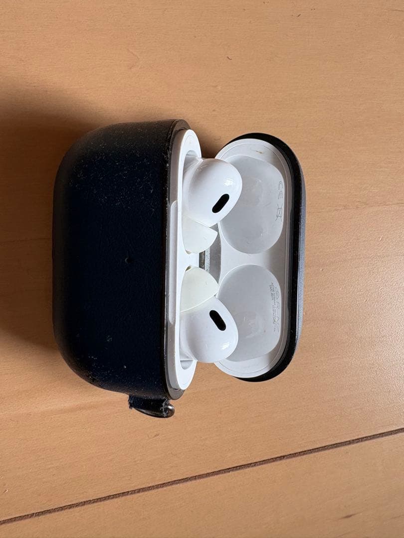 AirPods Pro2本体 革ケース付き