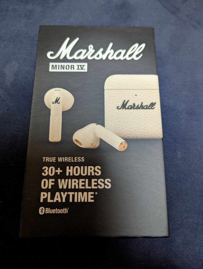 Marshall Minor IV ワイヤレスイヤフォン ホワイト