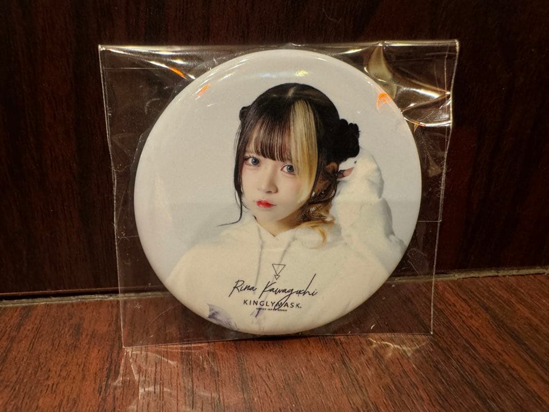 【kou様専売】川口莉奈　缶バッチセット