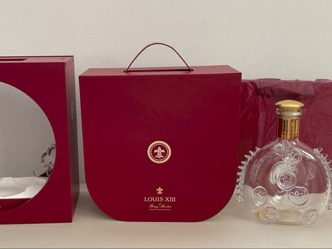 ルイ13世　空き瓶＆箱＆紙袋セット